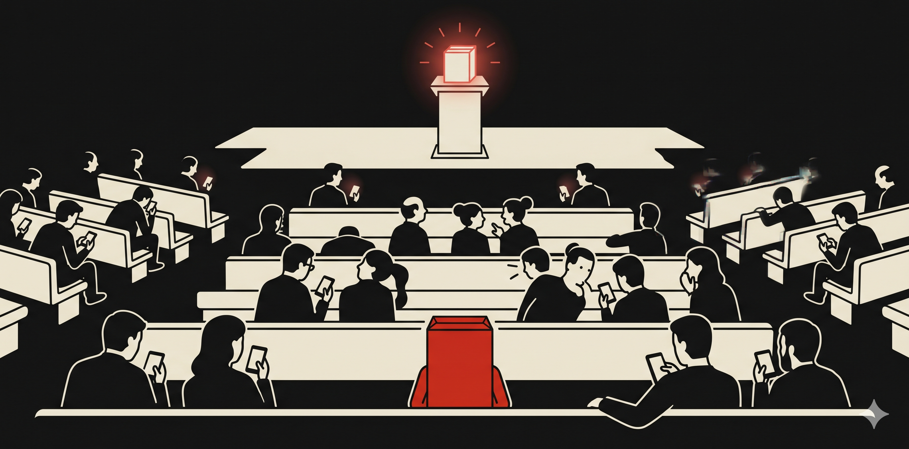 Your brand is not the product — illustration