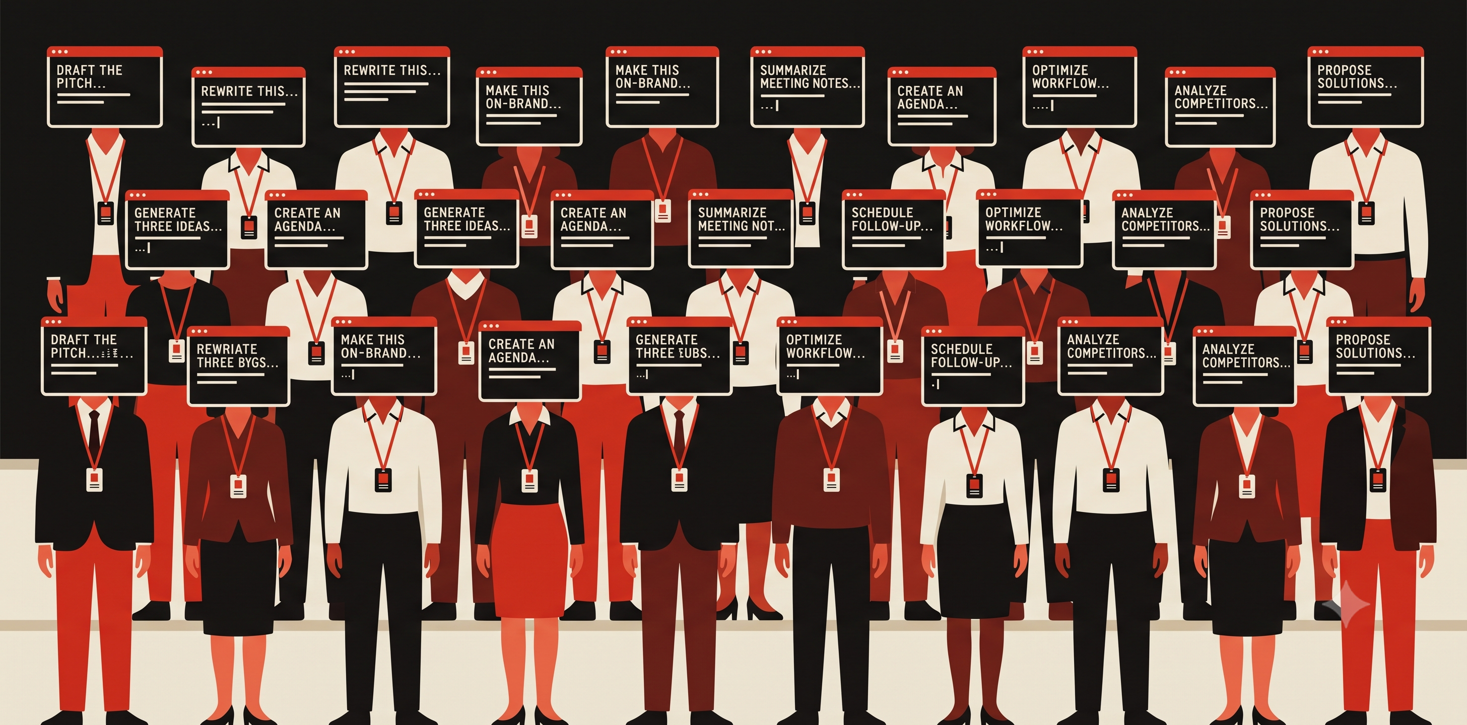 You have hired ten thousand junior designers — illustration